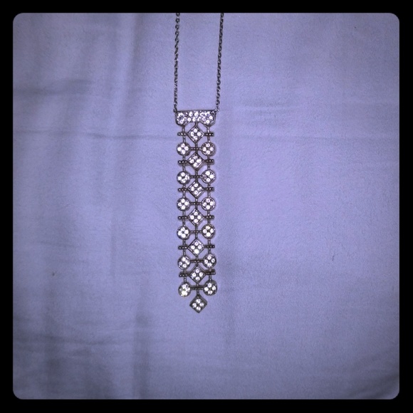 Nine West Jewelry - Nine West Crystal Drop Pendant Necklace